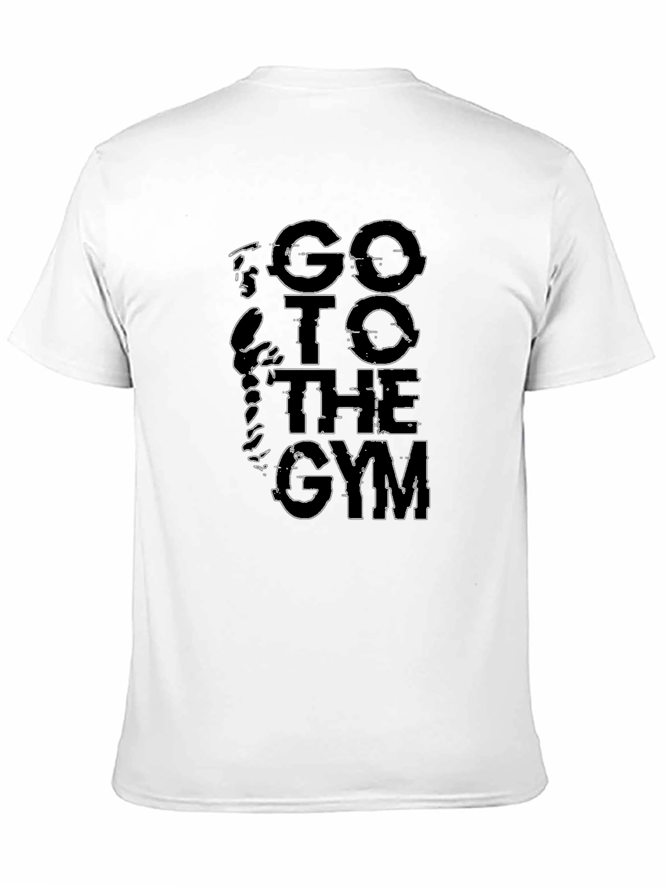 Go To The Gym Black T-Shirt