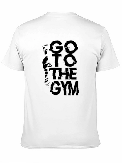 Go To The Gym Black T-Shirt