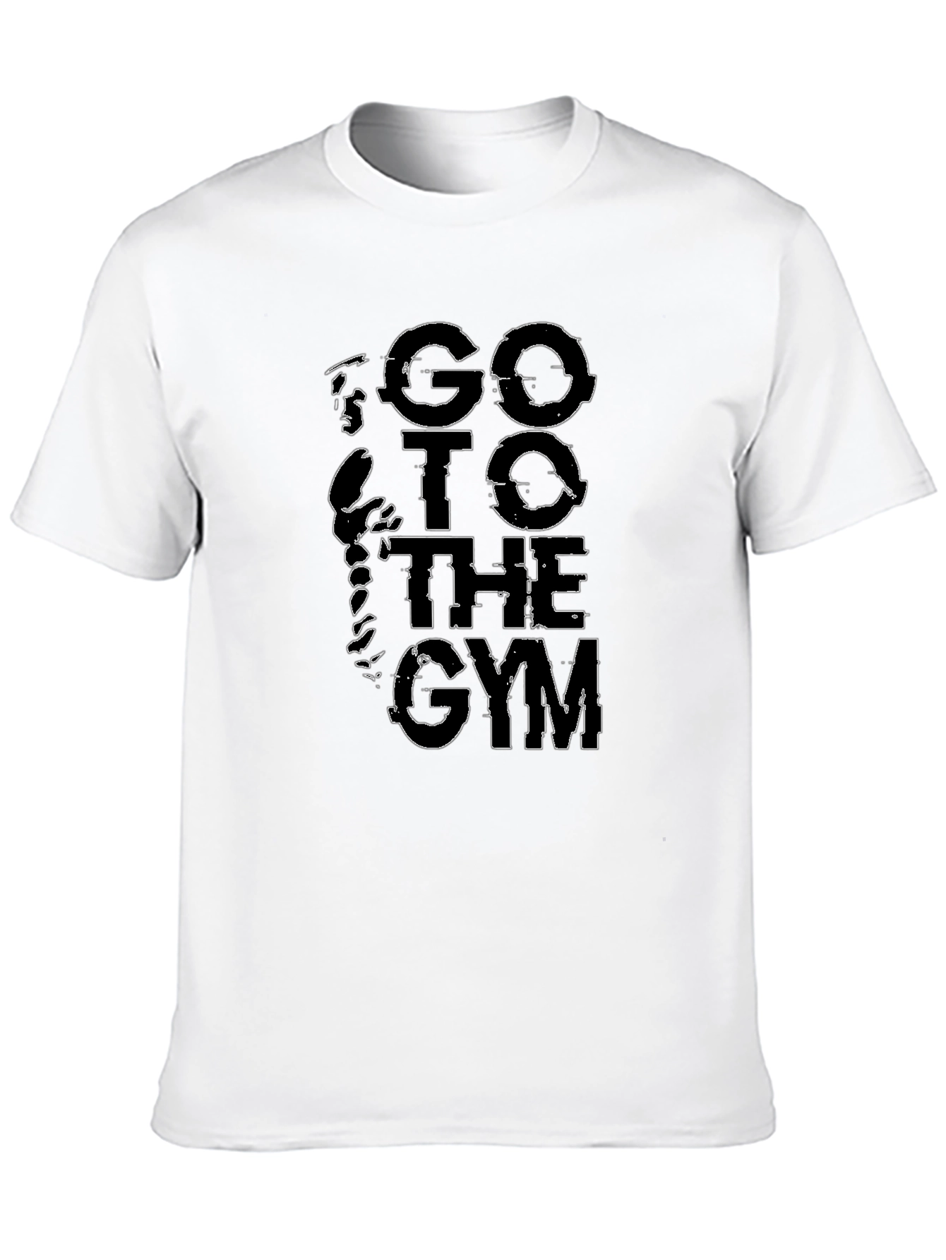 Go To The Gym Black T-Shirt