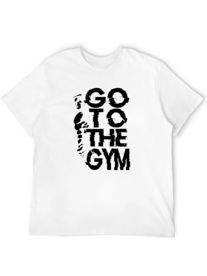 Go To The Gym Black T-Shirt