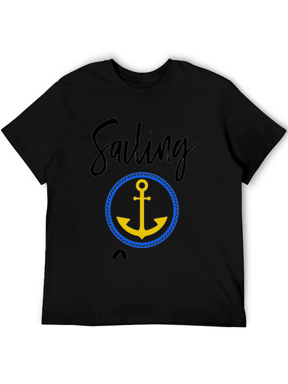 Sailing Anchor Graphic T-Shirt
