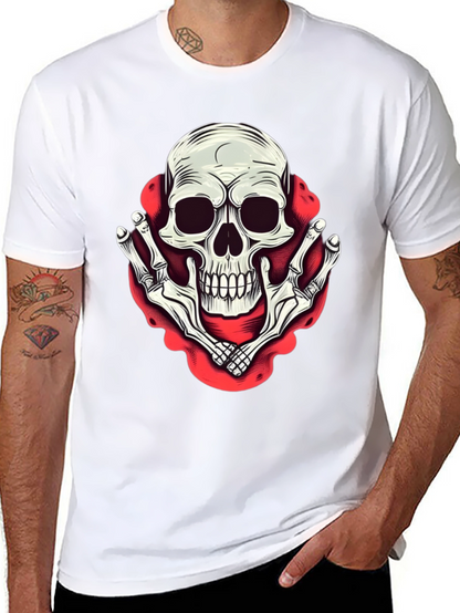 Skull & Bones Graphic Print T-Shirt