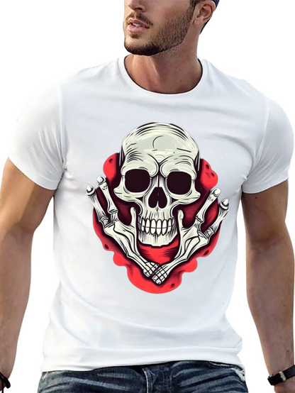 Skull & Bones Graphic Print T-Shirt