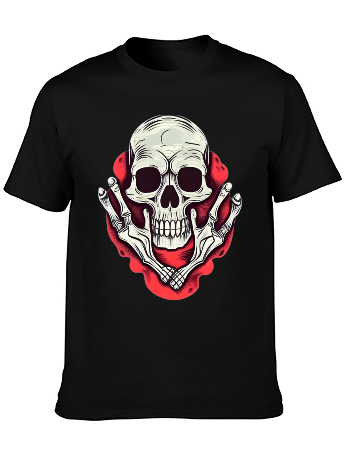 Skull & Bones Graphic Print T-Shirt