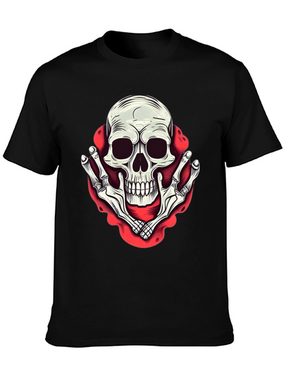 Skull & Bones Graphic Print T-Shirt