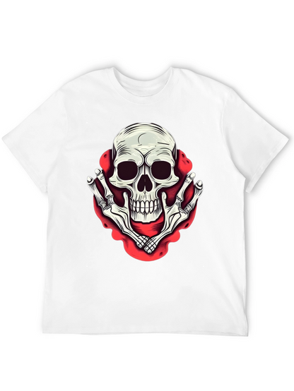 Skull & Bones Graphic Print T-Shirt