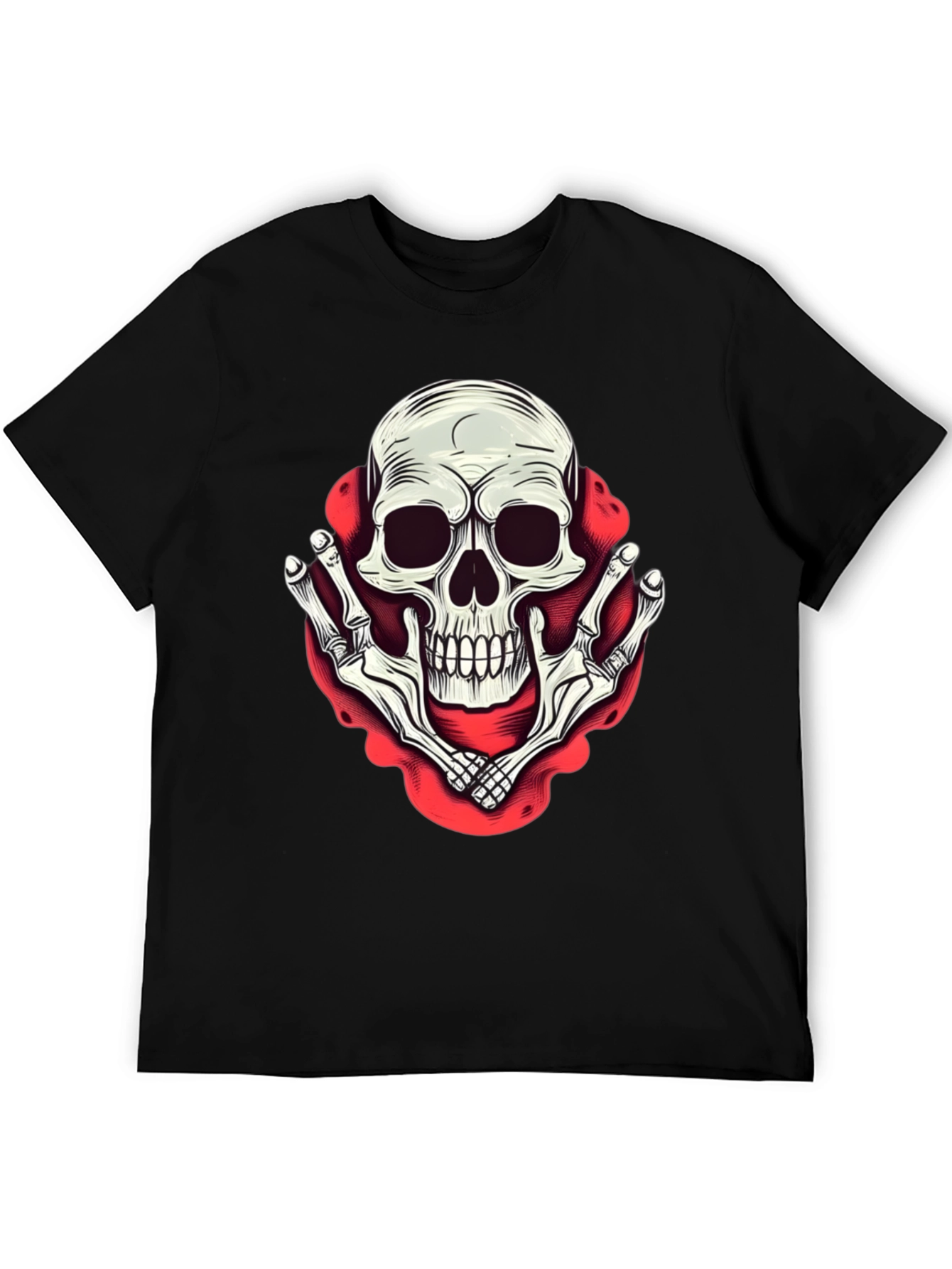 Skull & Bones Graphic Print T-Shirt