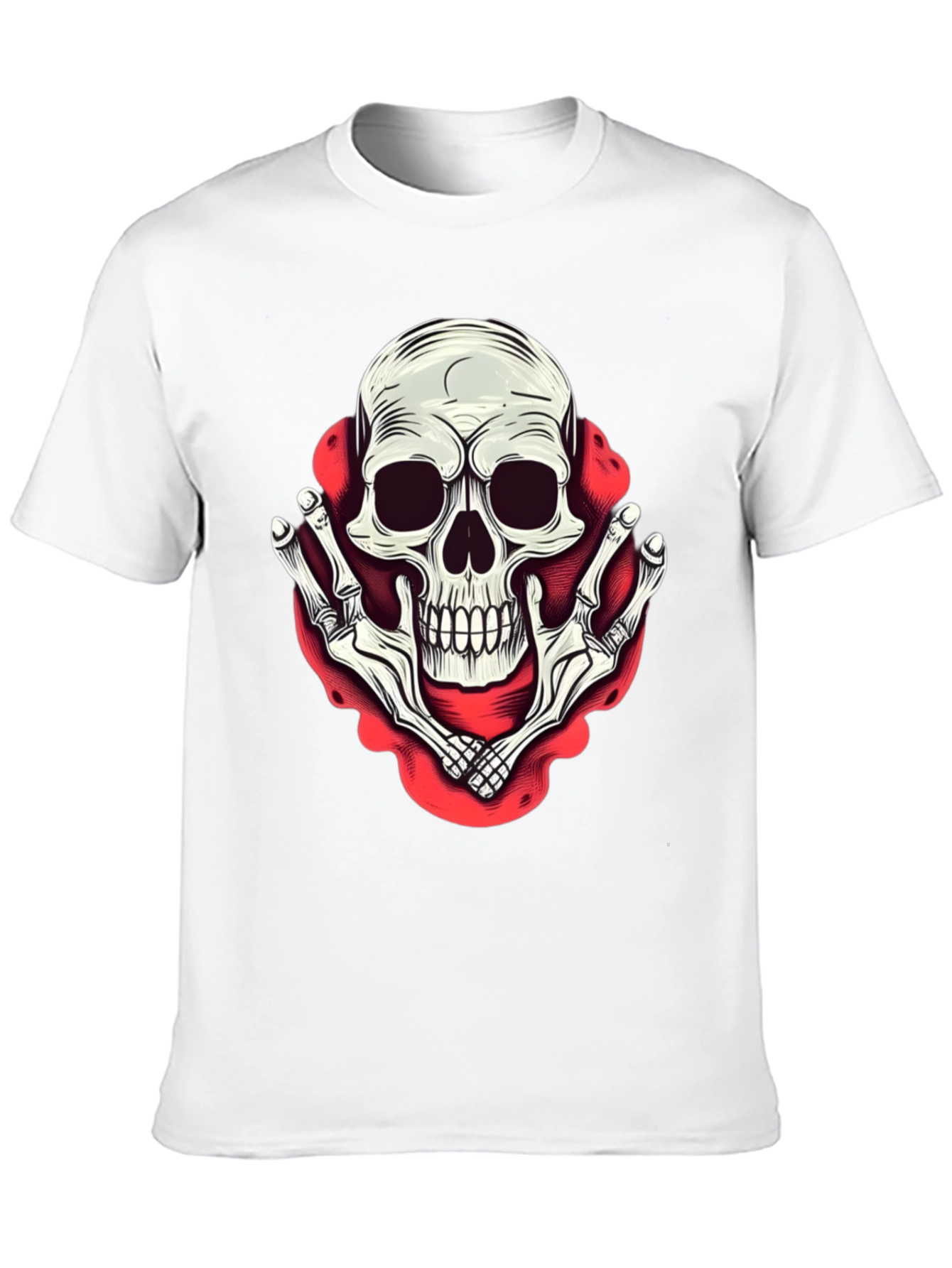 Skull & Bones Graphic Print T-Shirt