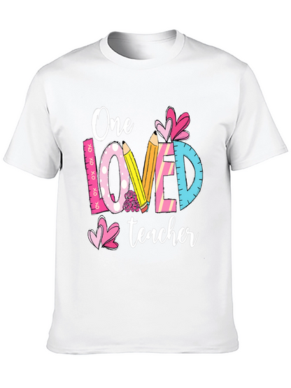 One Loved Teacher T-Shirt Teacher Appreciation