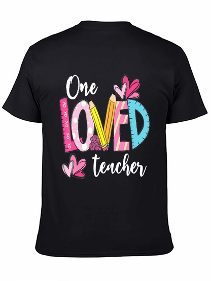 One Loved Teacher T-Shirt Teacher Appreciation