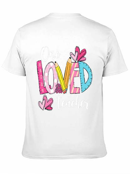One Loved Teacher T-Shirt Teacher Appreciation