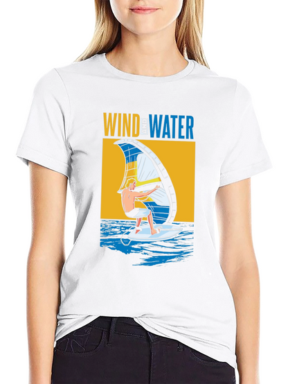 Wind & Water Surfing Graphic Tee
