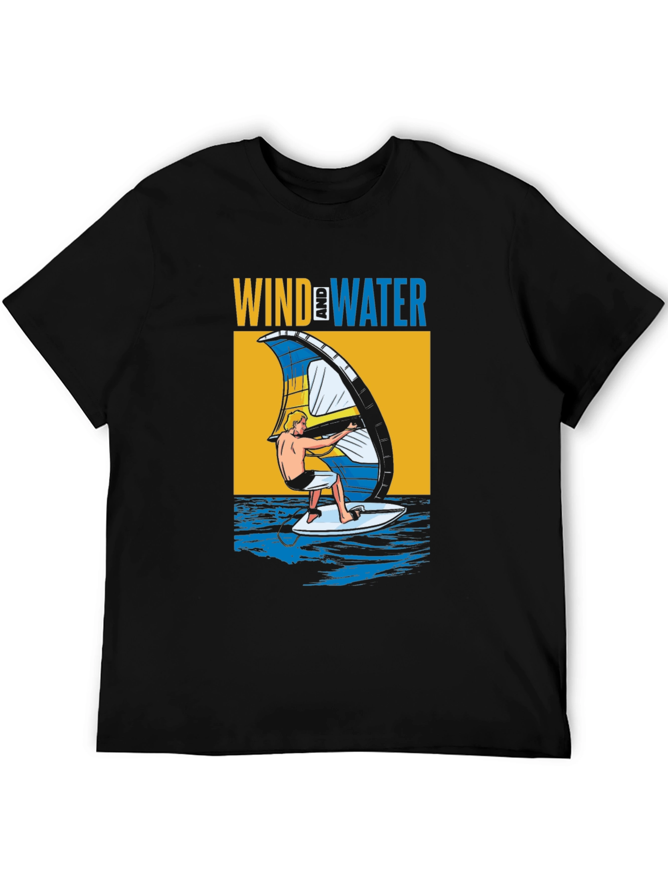 Wind & Water Surfing Graphic Tee
