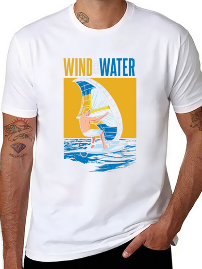 Wind & Water Surfing Graphic Tee