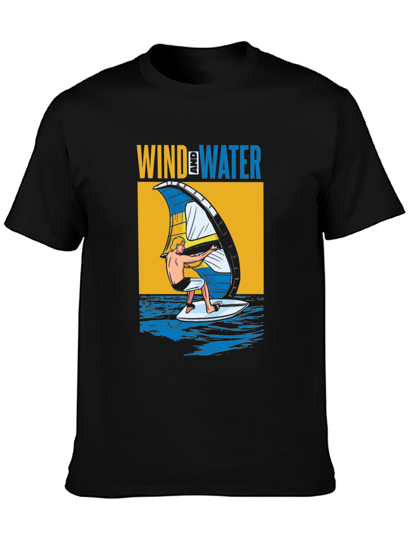Wind & Water Surfing Graphic Tee