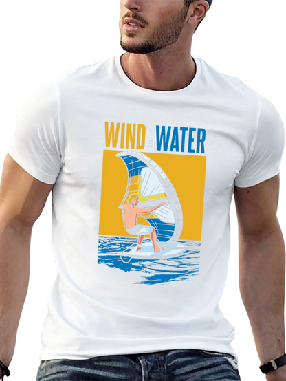 Wind & Water Surfing Graphic Tee