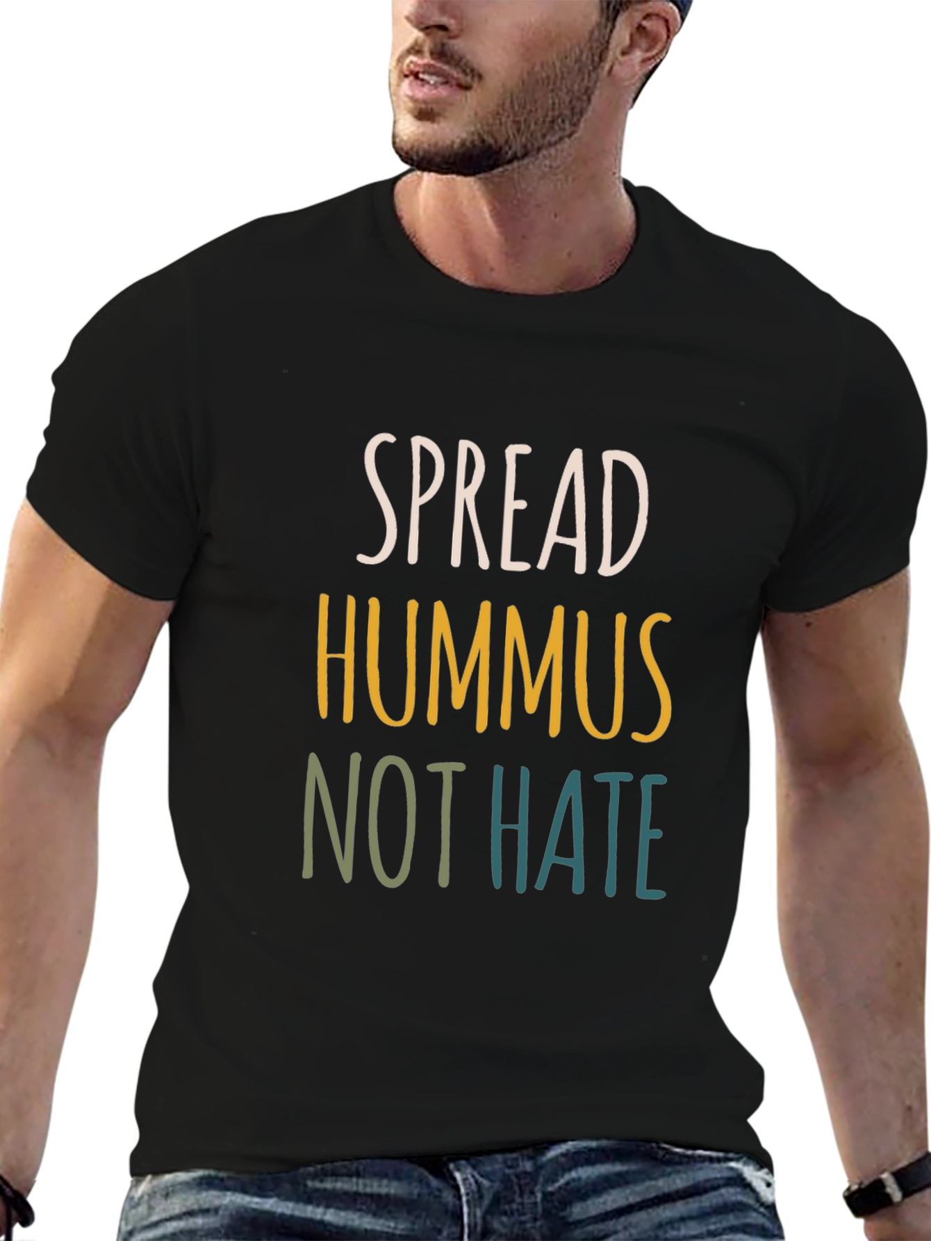 Spread Hummus Not Hate Tee