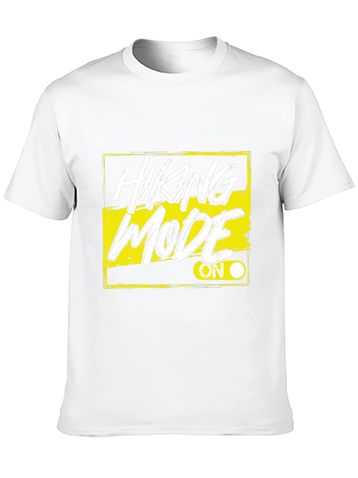 Hiking Mode On Black T-Shirt