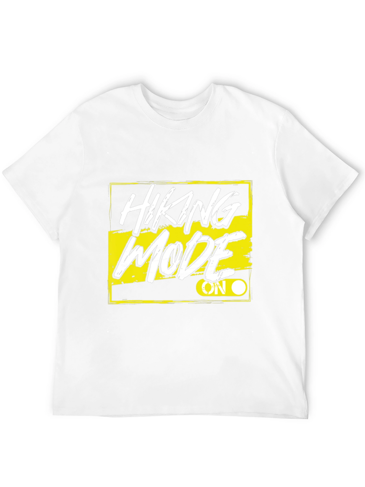 Hiking Mode On Black T-Shirt