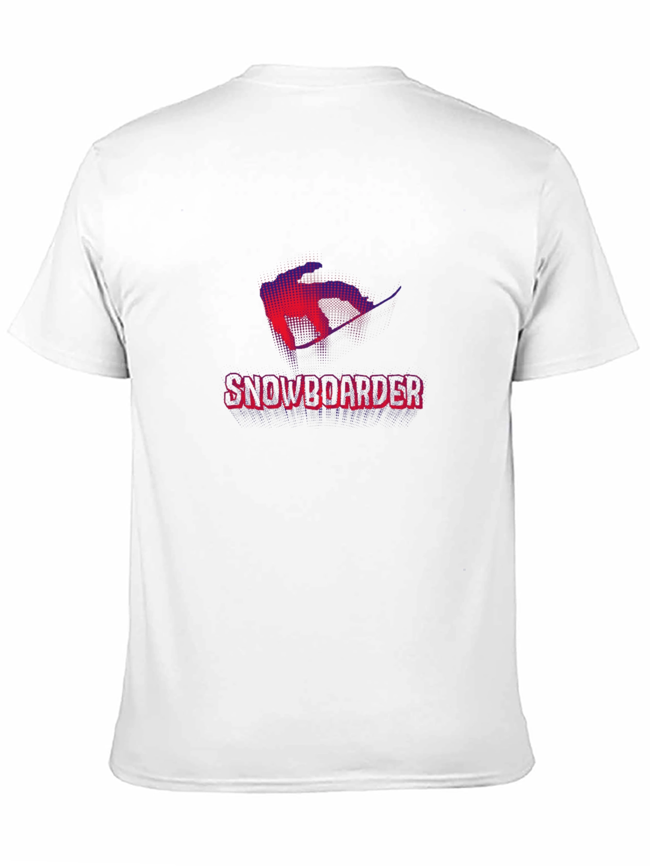 Snowboarder Graphic Tee - Cool Black T-Shirt