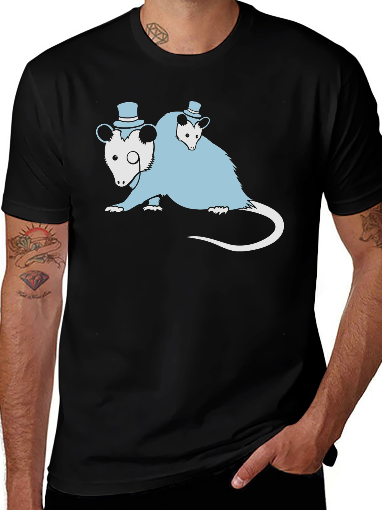 Opossum Family T-Shirt