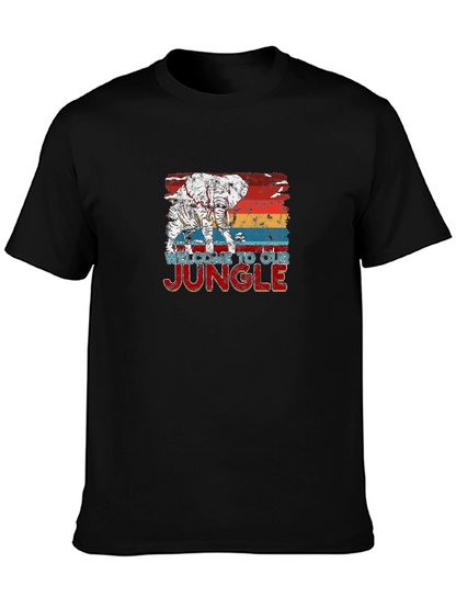 Welcome to Our Jungle Elephant Graphic Tee