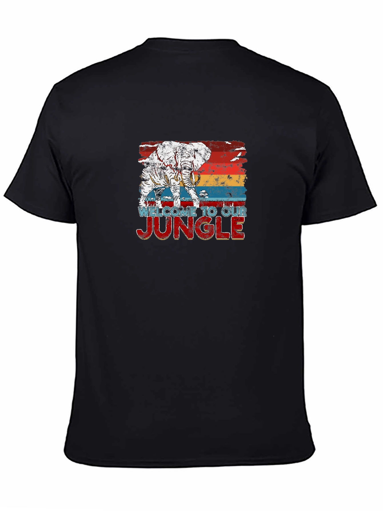 Welcome to Our Jungle Elephant Graphic Tee