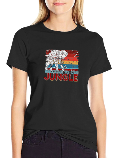 Welcome to Our Jungle Elephant Graphic Tee