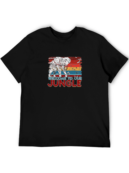Welcome to Our Jungle Elephant Graphic Tee