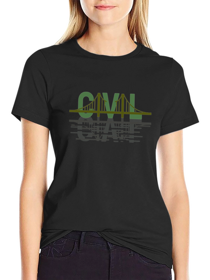 Civil Engineering Bridge T-Shirt