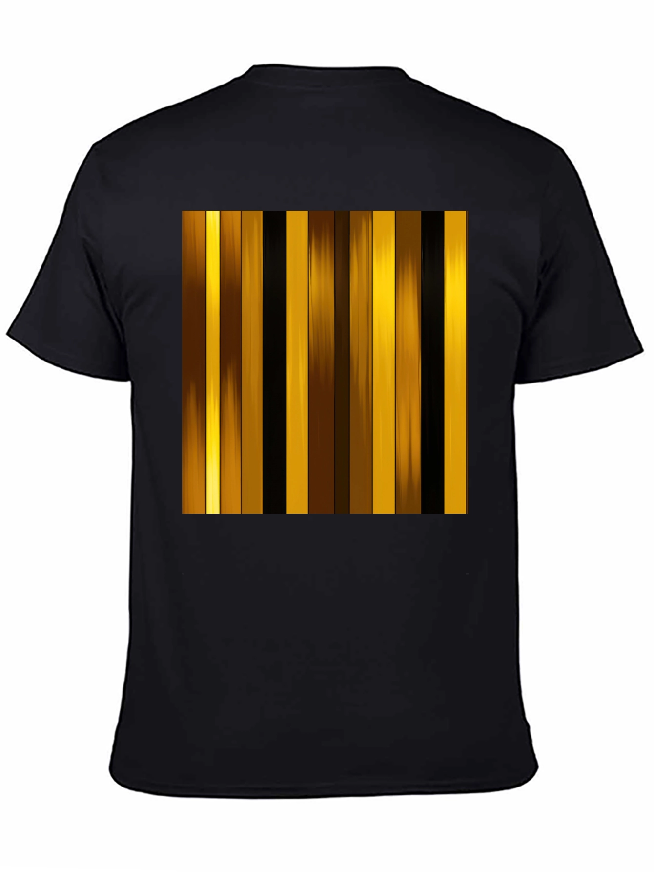 Striped Graphic Tee - Modern Design