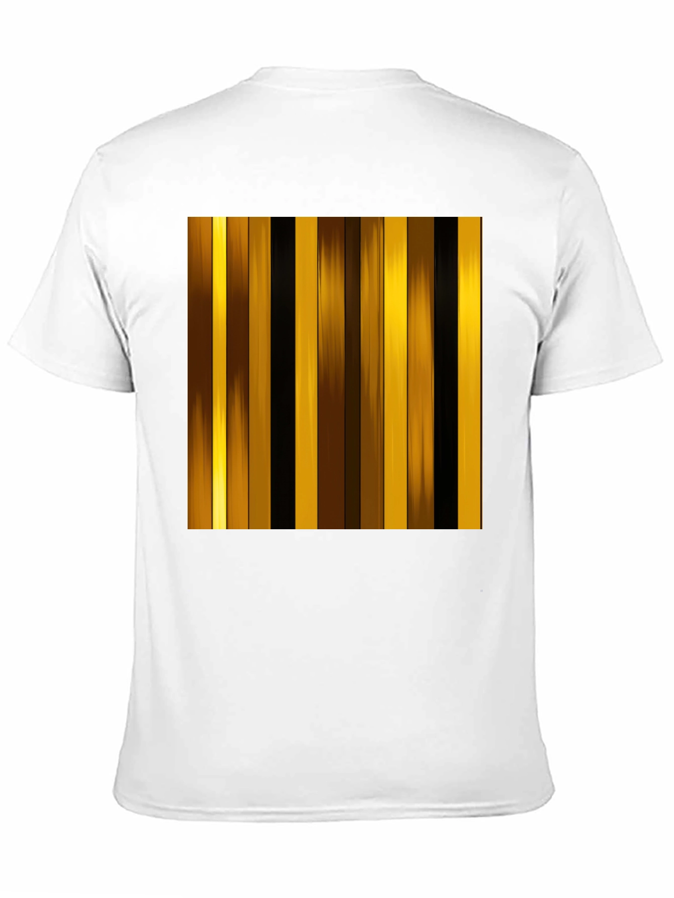 Striped Graphic Tee - Modern Design