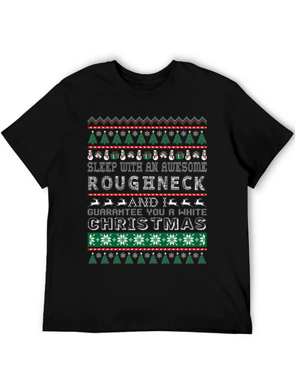 Roughneck Guarantee White Christmas Tee