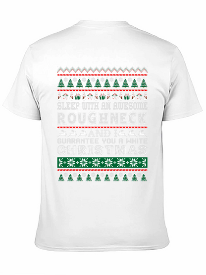 Roughneck Guarantee White Christmas Tee