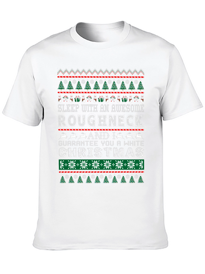 Roughneck Guarantee White Christmas Tee