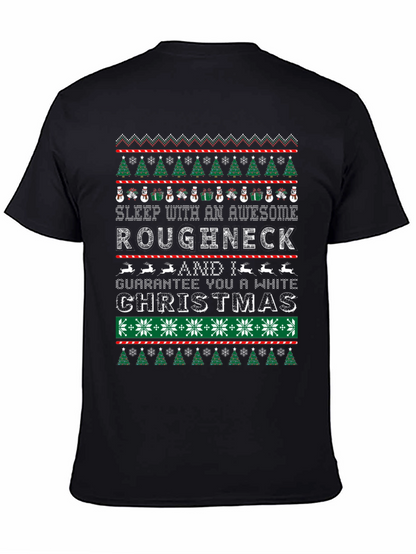 Roughneck Guarantee White Christmas Tee