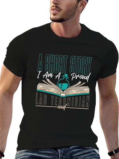Proud Lab Technician Graphic T-Shirt