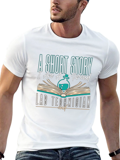 Proud Lab Technician Graphic T-Shirt