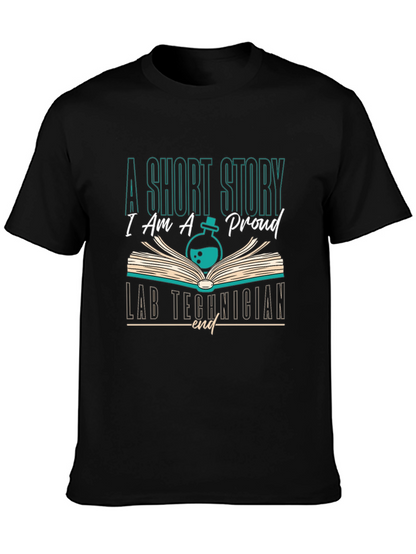 Proud Lab Technician Graphic T-Shirt