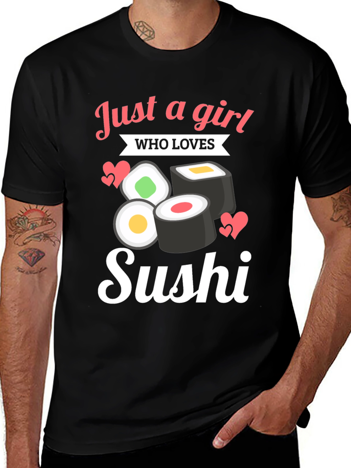Just A Girl Who Loves Sushi T-Shirt