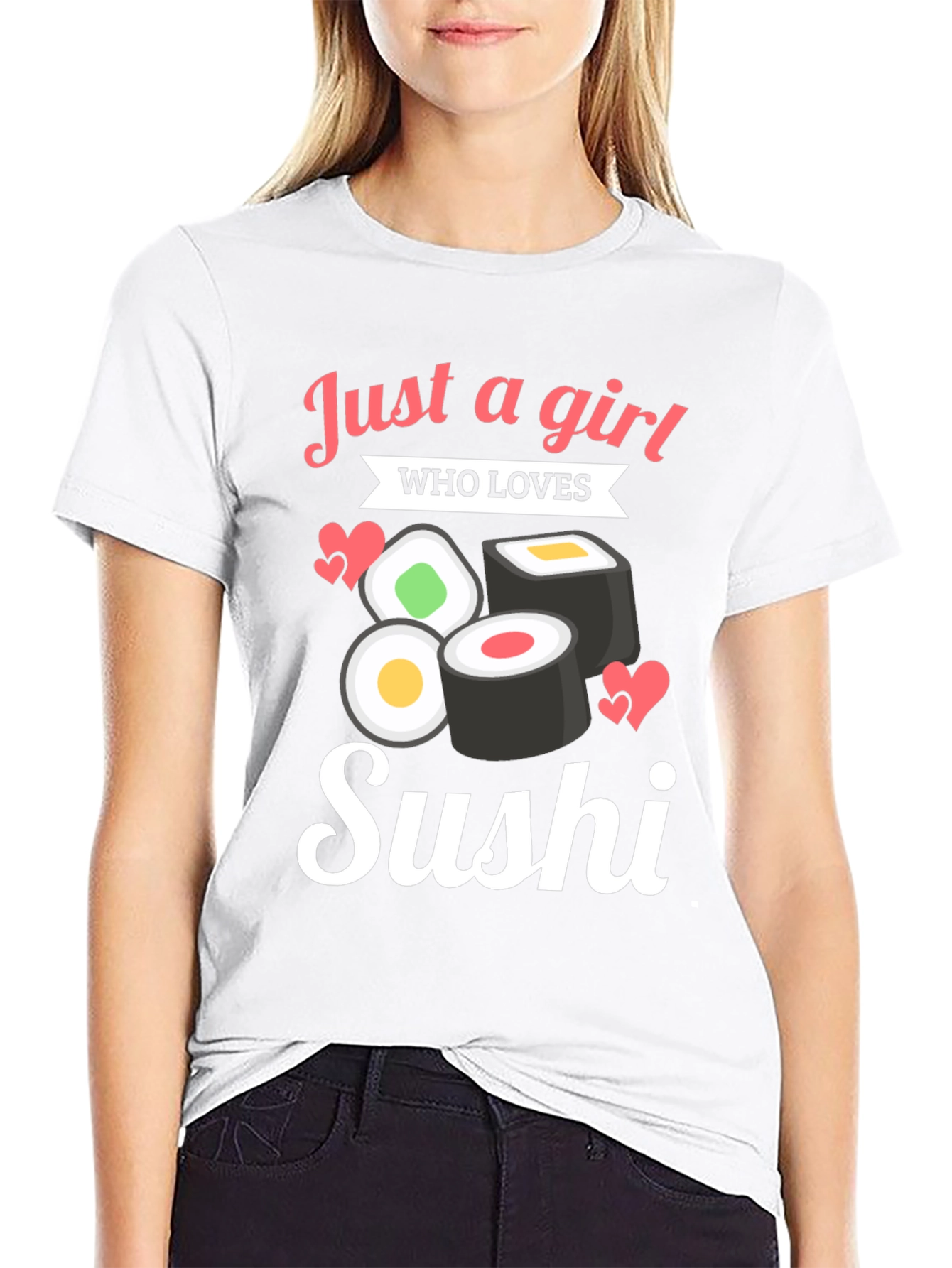Just A Girl Who Loves Sushi T-Shirt