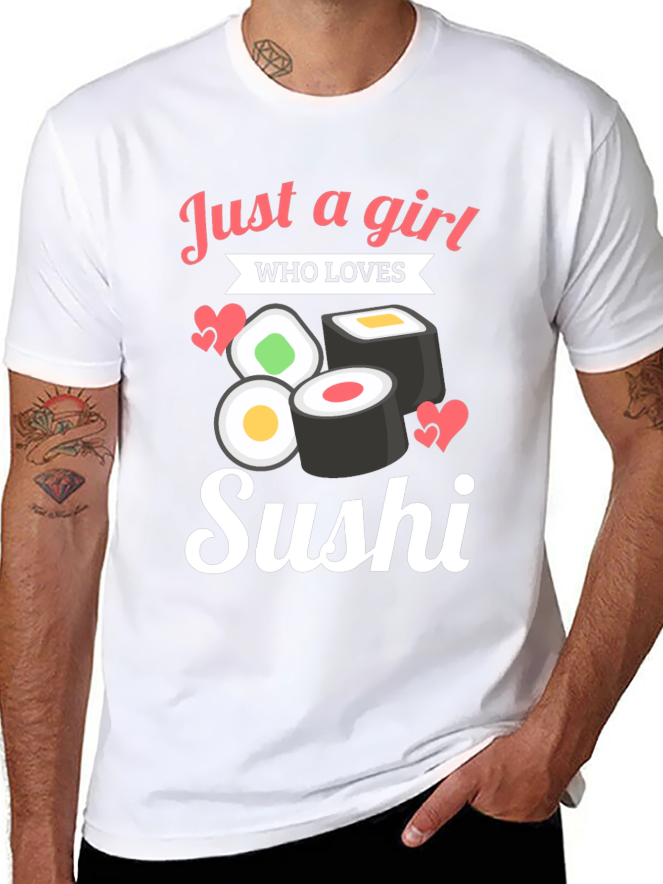 Just A Girl Who Loves Sushi T-Shirt