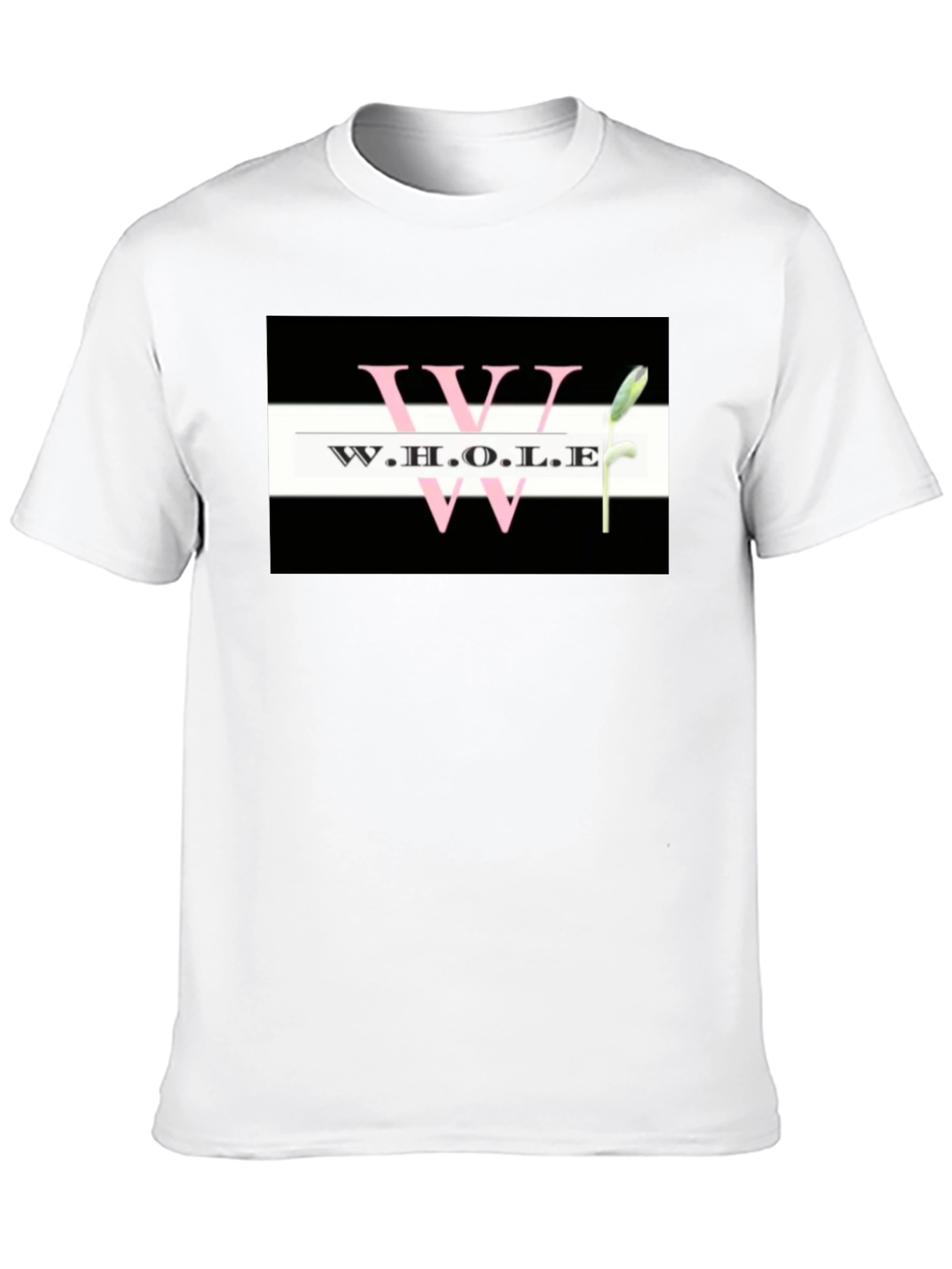 W.H.O.L.E Graphic Tee - Black Unisex T-Shirt