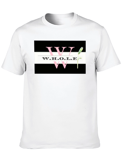 W.H.O.L.E Graphic Tee - Black Unisex T-Shirt