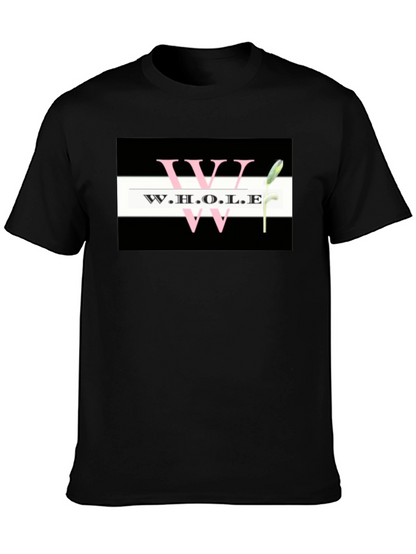 W.H.O.L.E Graphic Tee - Black Unisex T-Shirt