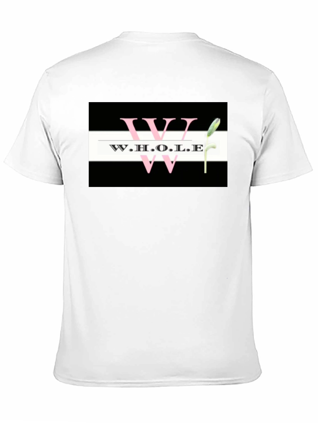 W.H.O.L.E Graphic Tee - Black Unisex T-Shirt