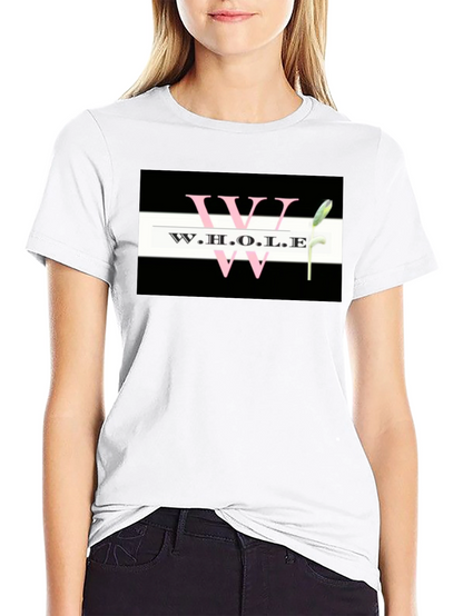 W.H.O.L.E Graphic Tee - Black Unisex T-Shirt