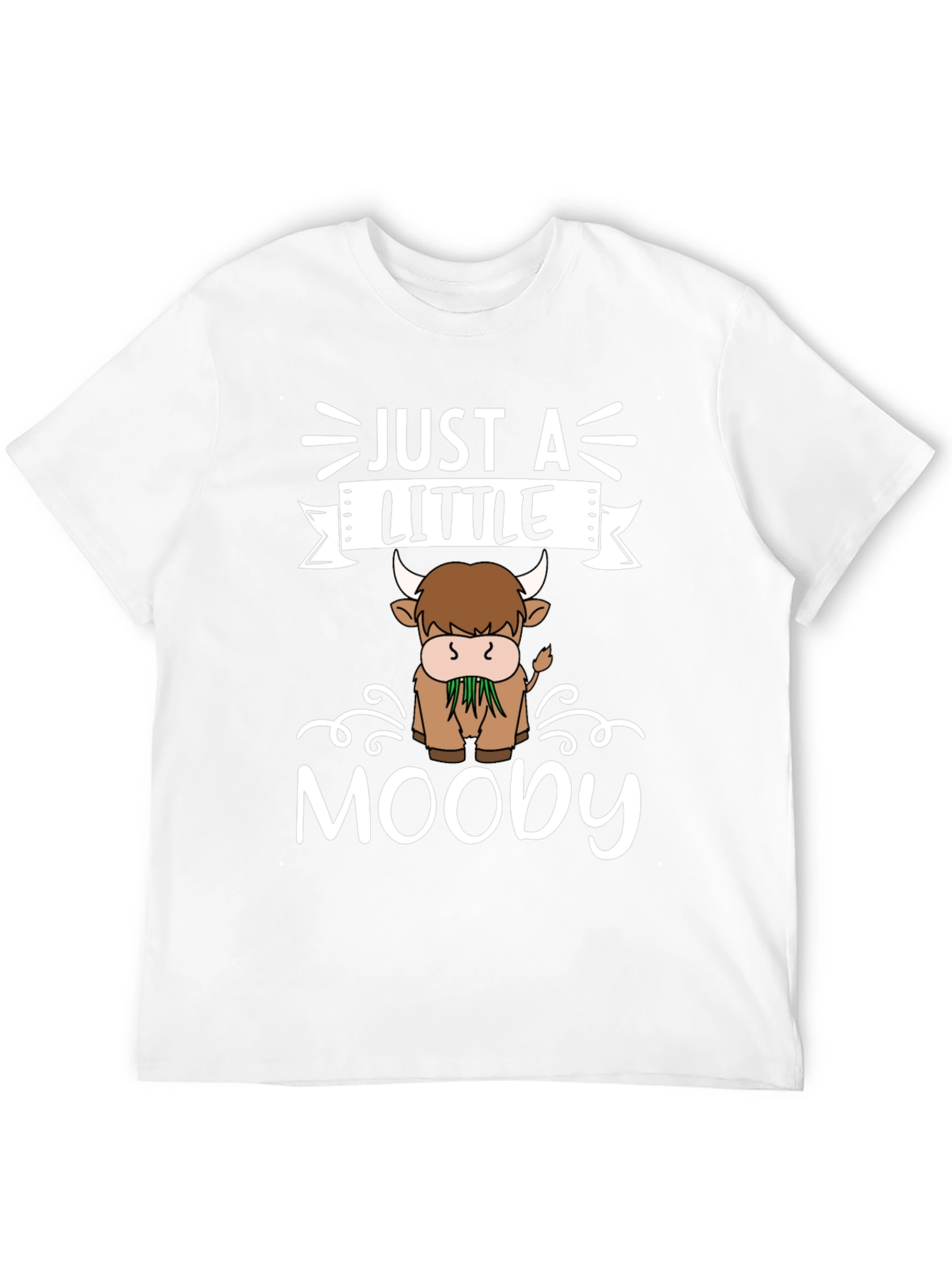 Just a Little Moody Highland Cow T-Shirt