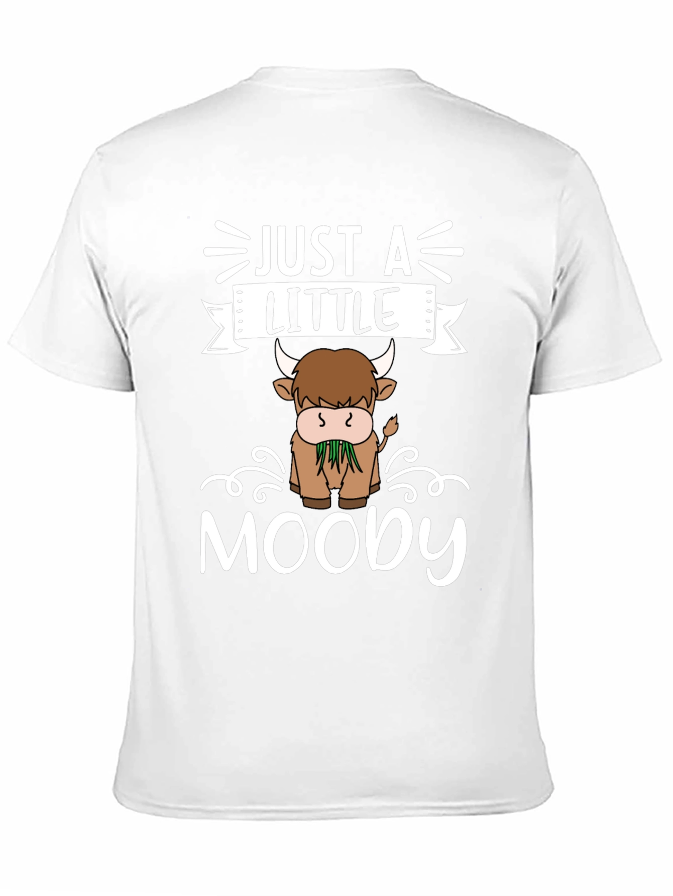 Just a Little Moody Highland Cow T-Shirt
