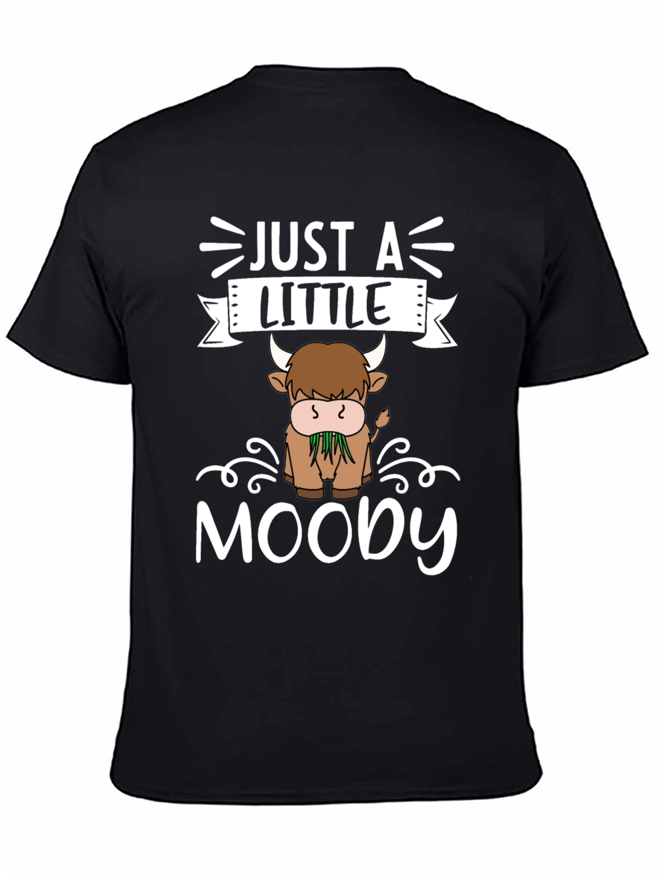 Just a Little Moody Highland Cow T-Shirt
